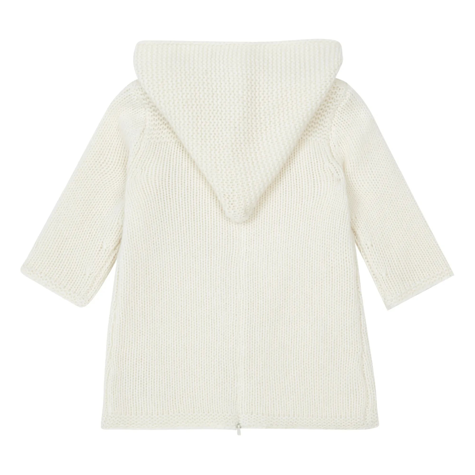 Bonpoint - Cashmere Hooded Sweater | Ecru