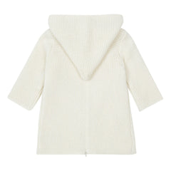 Bonpoint - Cashmere Hooded Sweater | Ecru