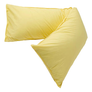 Suite 702 - Bedmate Organic Percale Pillow - Butter Yellow | Yellow