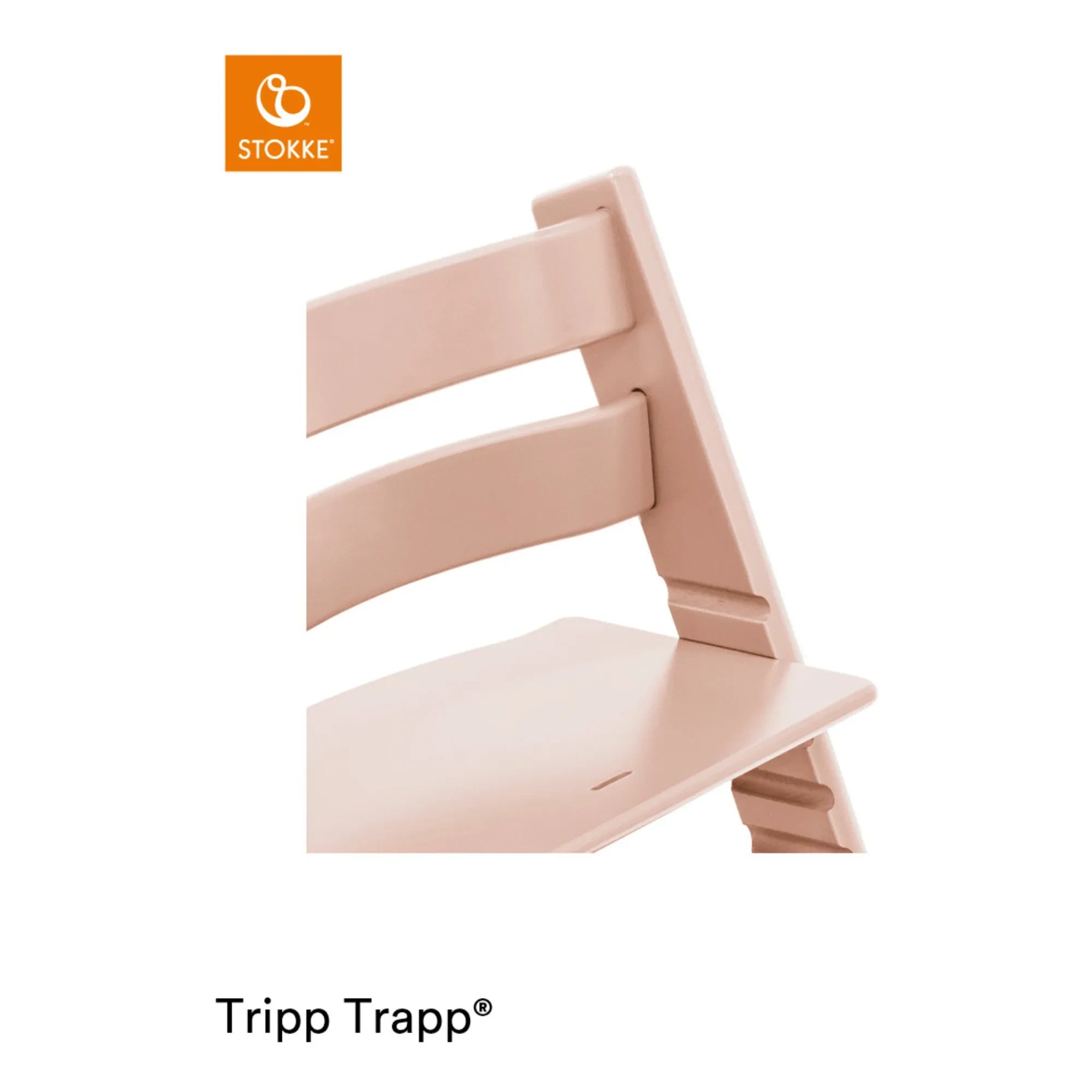Stokke® - Tripp Trapp® Beech Wood High Chair | Pink