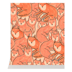 Season Paper - Fox Croud Duvar Kağıdı