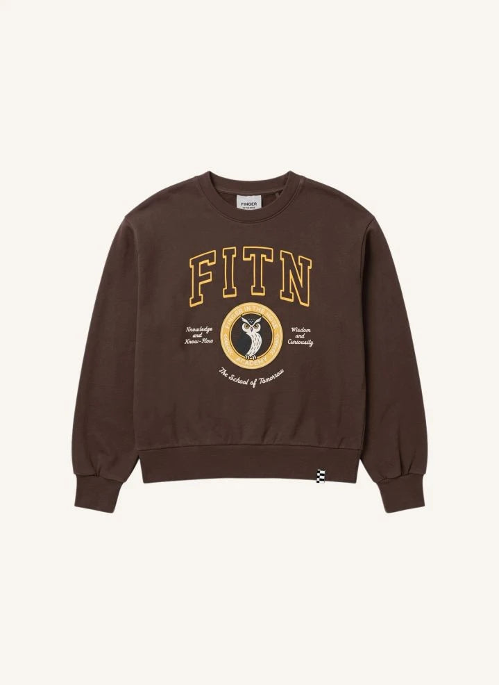 Finger in the nose - Alma Sweatshirt | Brown