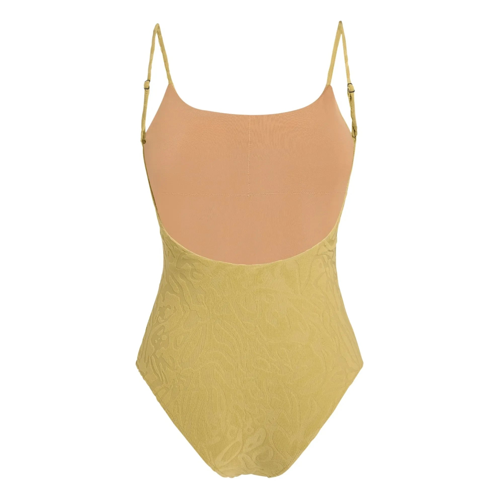 OAS - Tropi Brisa Textured Swimsuit | Yellow Green