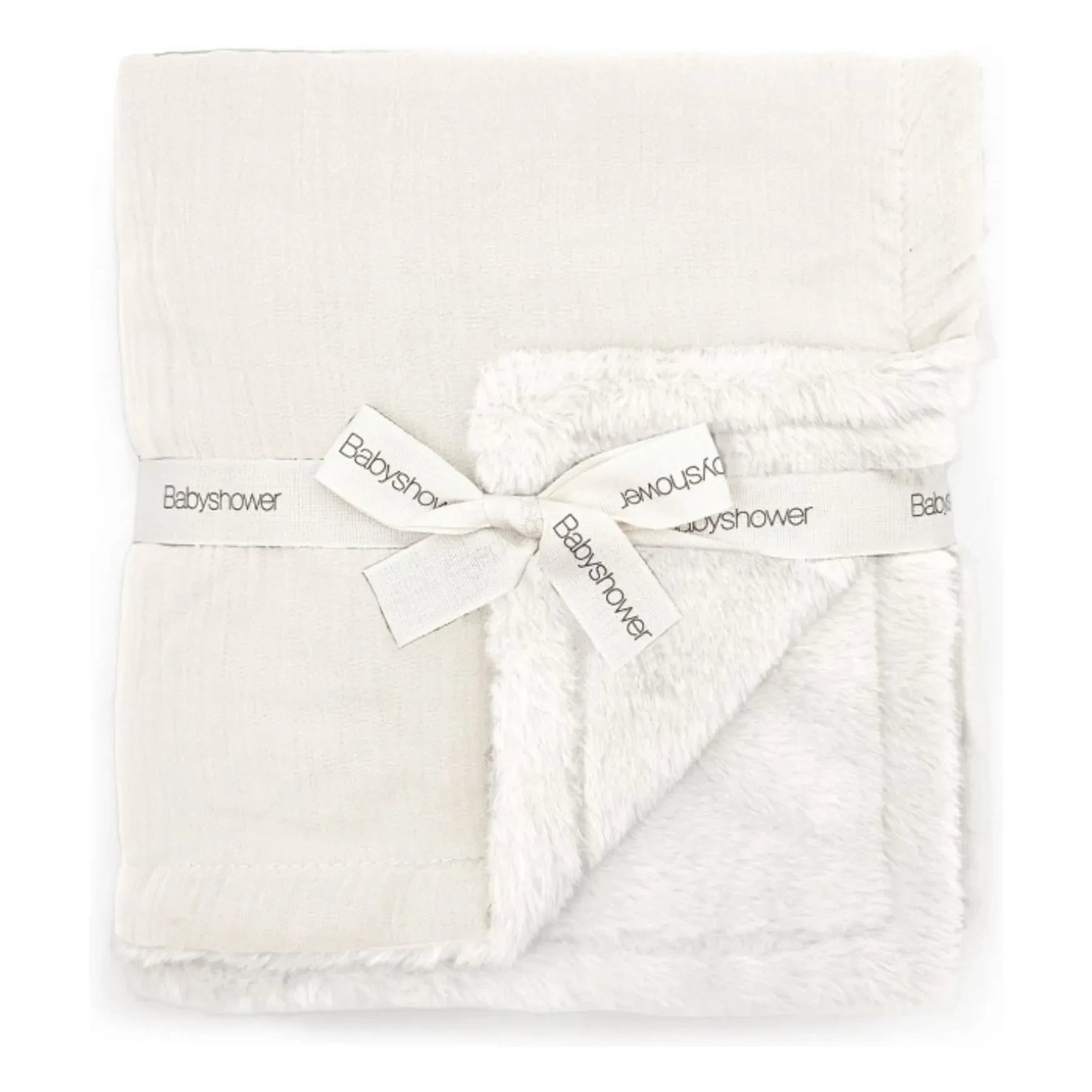 Babyshower - Plush Blanket | Ivory