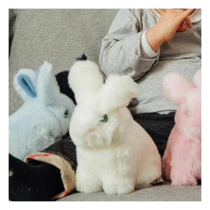 La Pelucherie - Léon Bunny Plush 15 cm | White