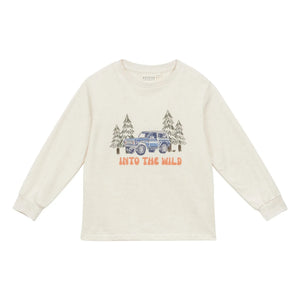 Arsène et Les Pipelettes - Organic Cotton Garris T-Shirt | Beige