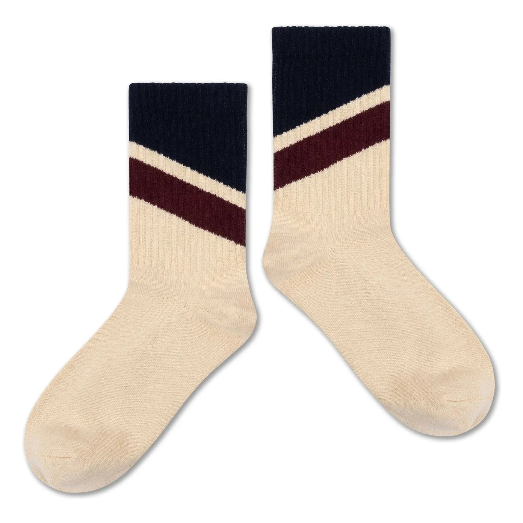 Repose AMS - 3 Pair Striped Socks Set | Black