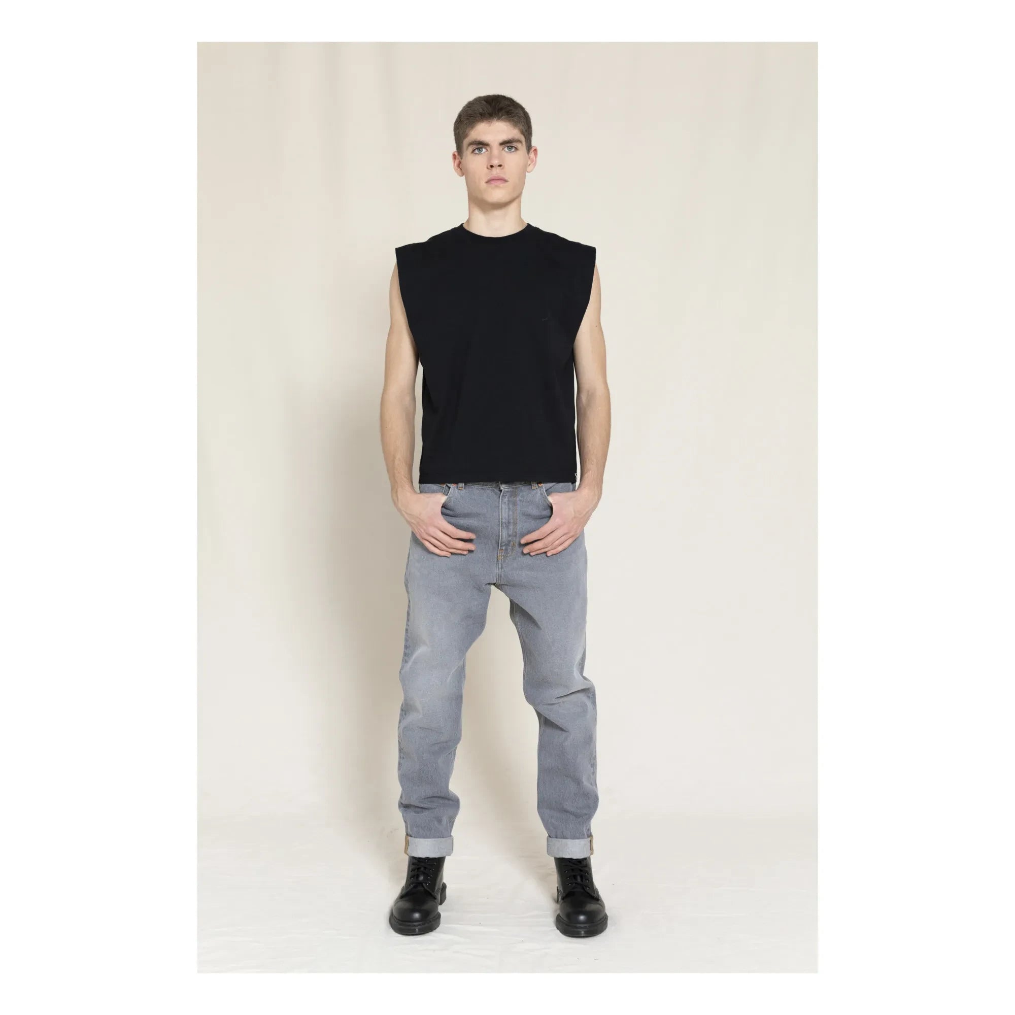 Finger in the nose - Ollibis Baggy Jeans | Gray Denim