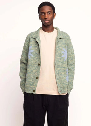 Olow - Cardigan | Heather Green