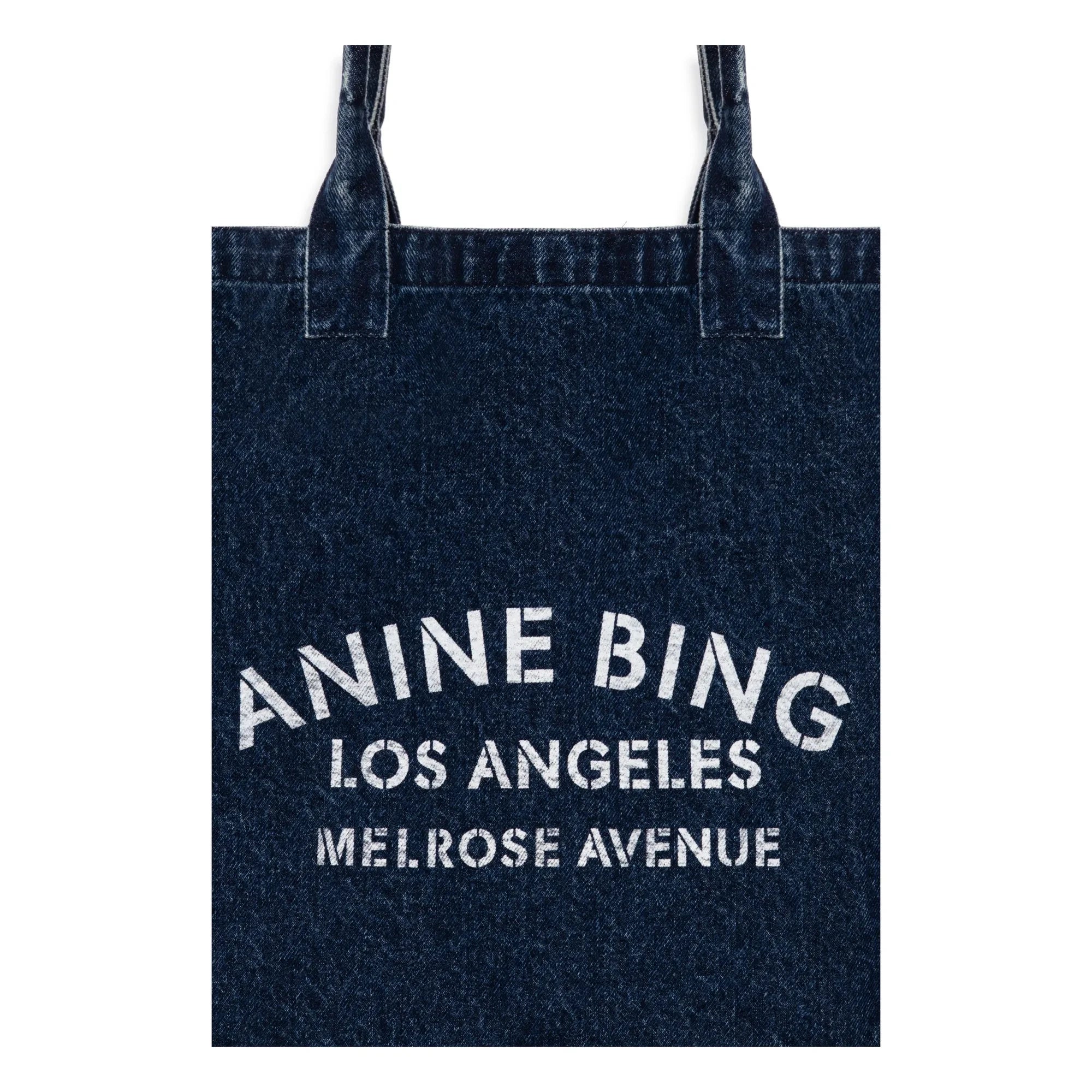 Anine Bing - Leo Denim Tote Çanta | Mavi