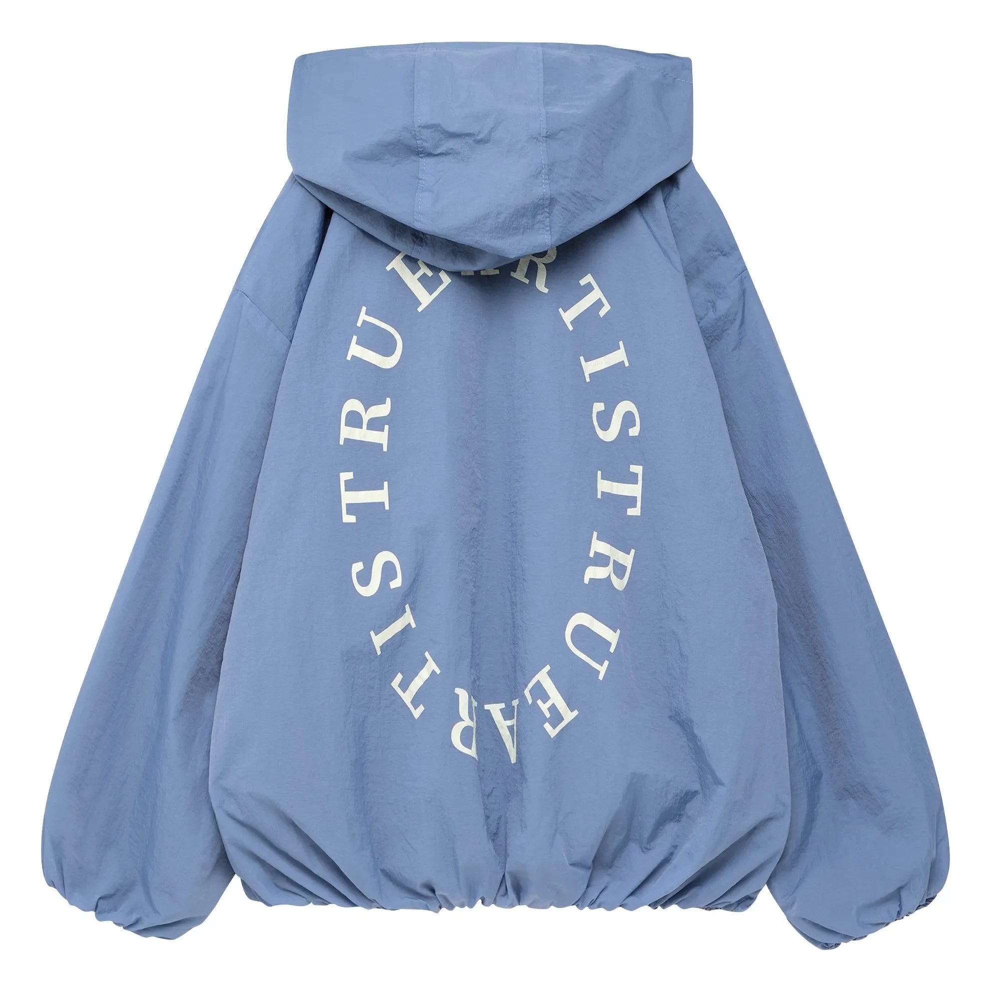 True Artist - N°2 Double-Sided Windbreaker | Gray Blue
