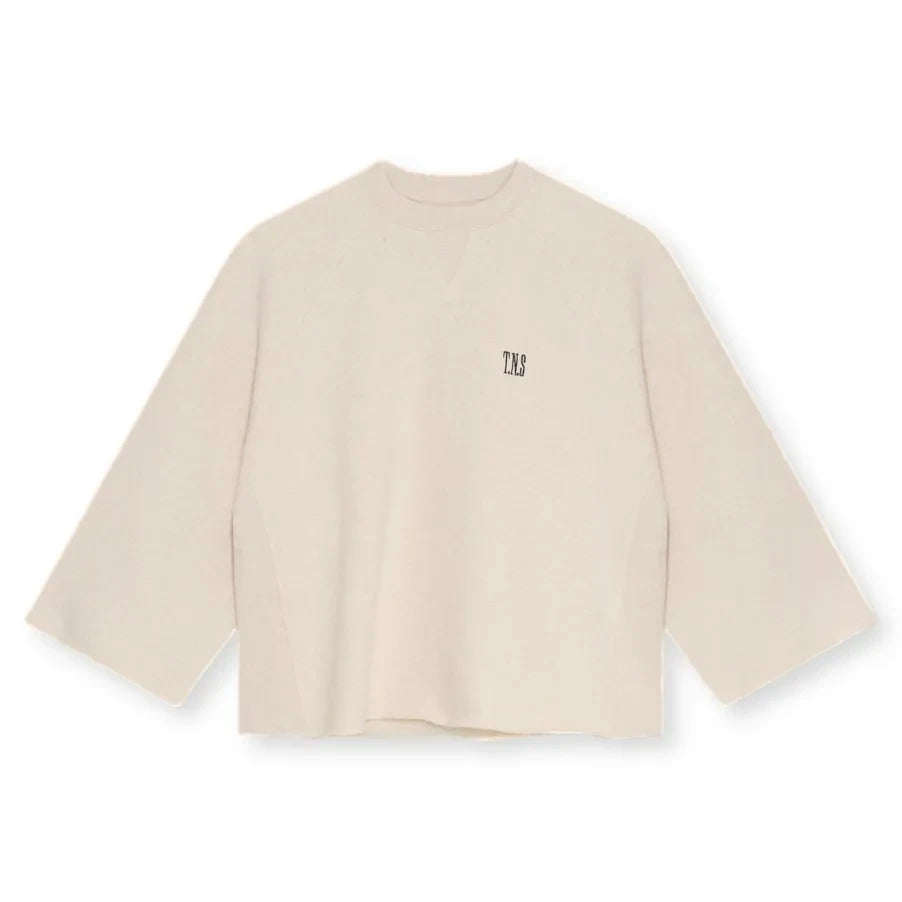 the new society - Sis Sweatshirt | Kırık Beyaz