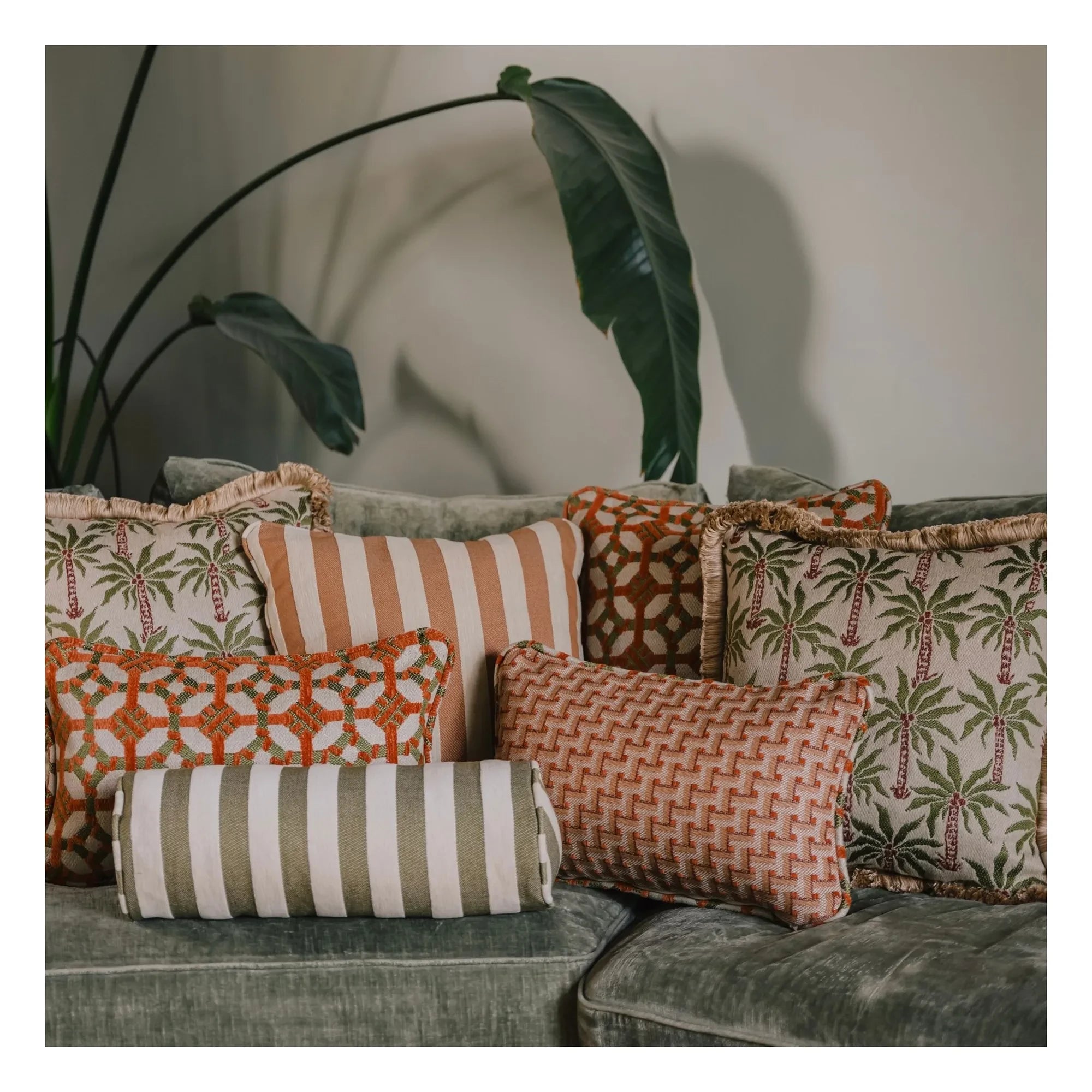 Palais - Jackie Cushion Cover | Caramel