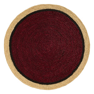Maison Sarah Lavoine - Globe Serving Placemat | Karmen Red