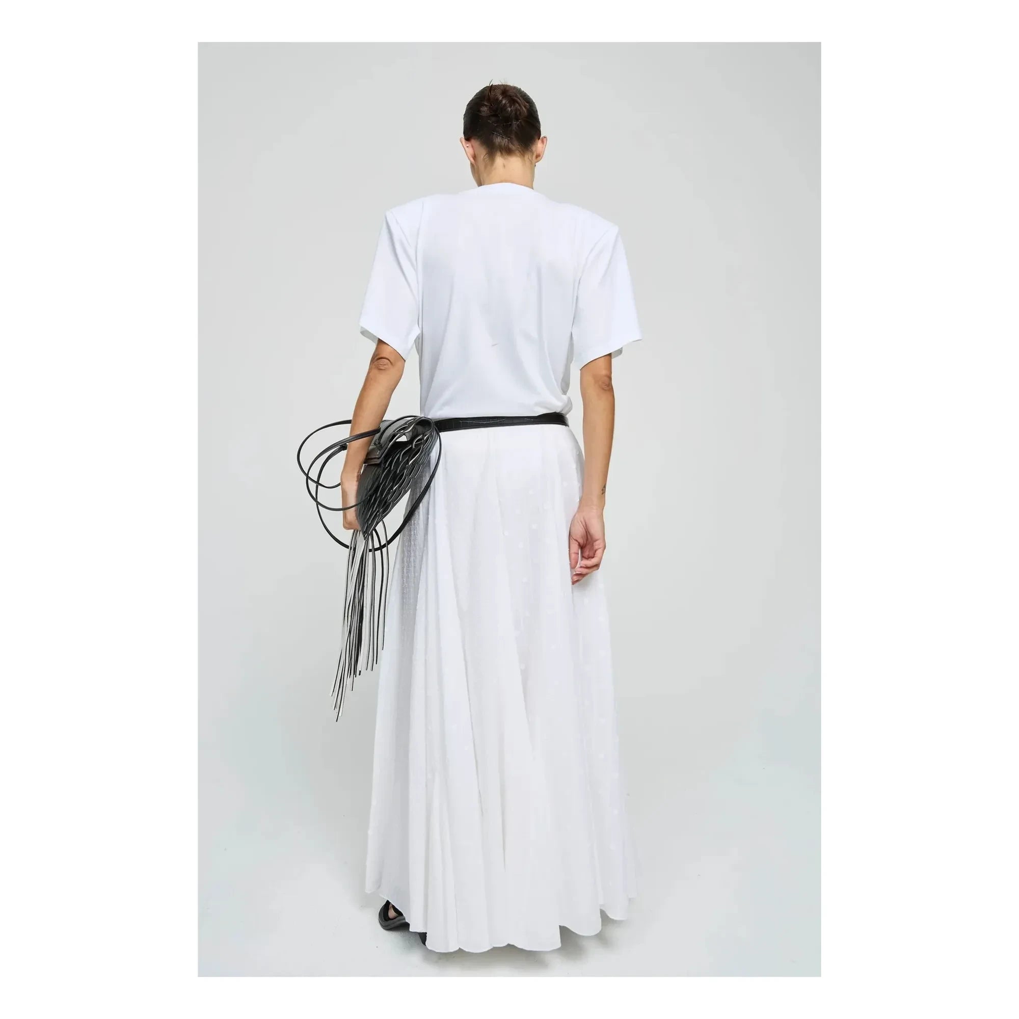 Laurence Bras - Bella Cotton Skirt | White