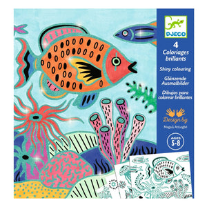 Djeco - Underwater Coloring Pages