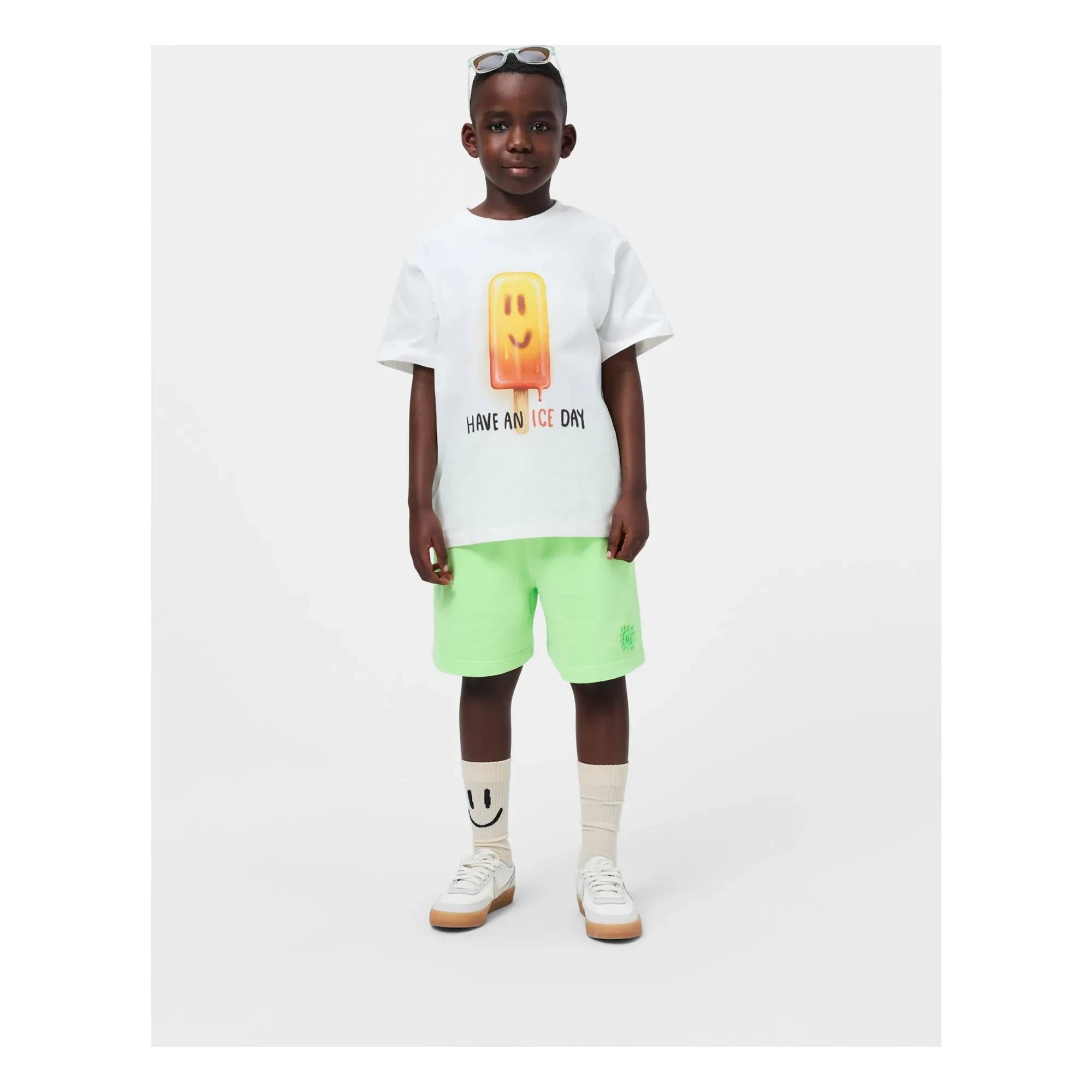 Molo - Riley T-Shirt Ice Organic Cotton | White