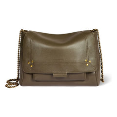 Jérôme Dreyfuss - Lulu M Bag Goat | Khaki