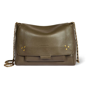 Jérôme Dreyfuss - Lulu M Bag Goat | Khaki