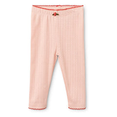 Flöss - Pointelle Liva Leggings | Light Pink