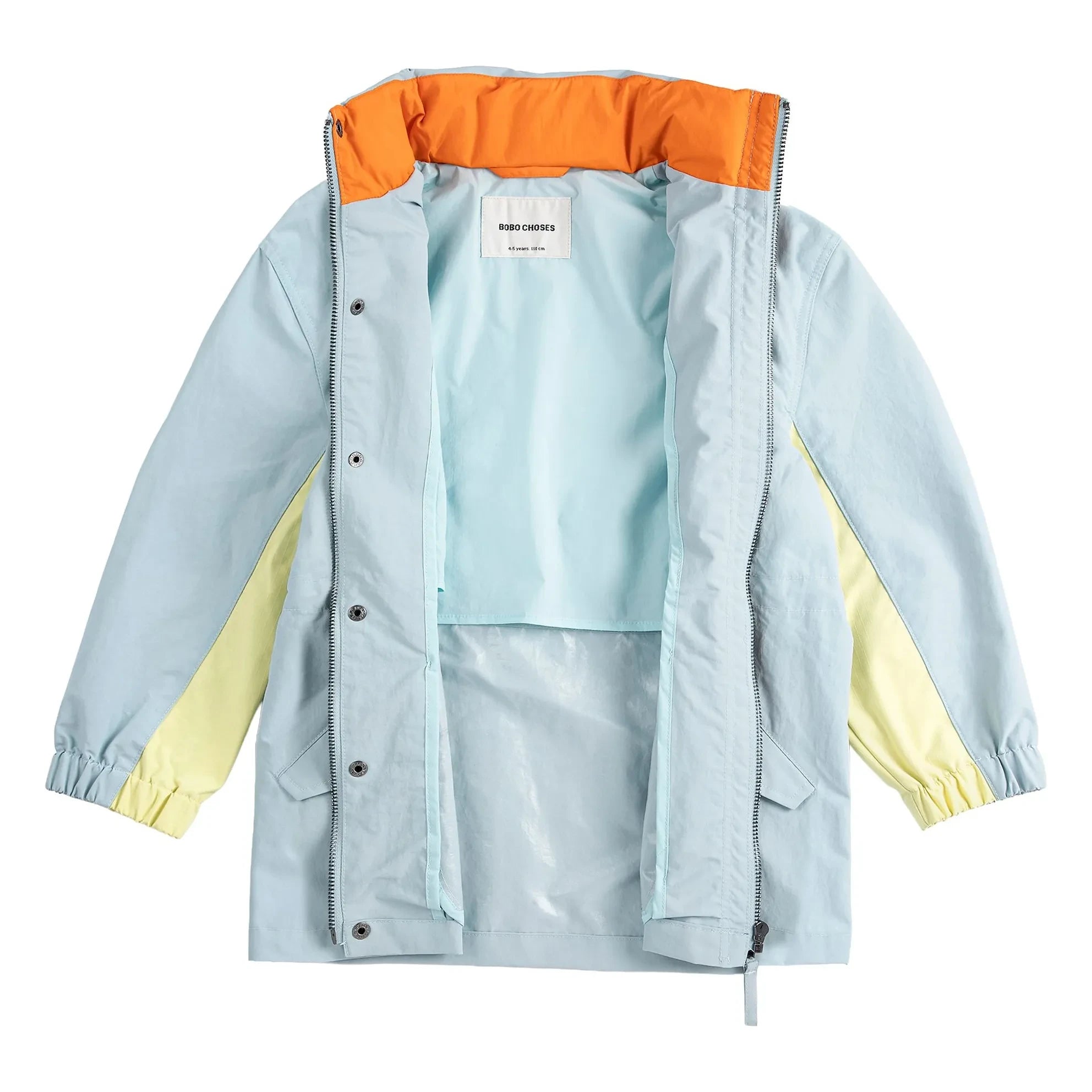 Bobo Choses - Recycled Fiber Waterproof Coat | Light Blue