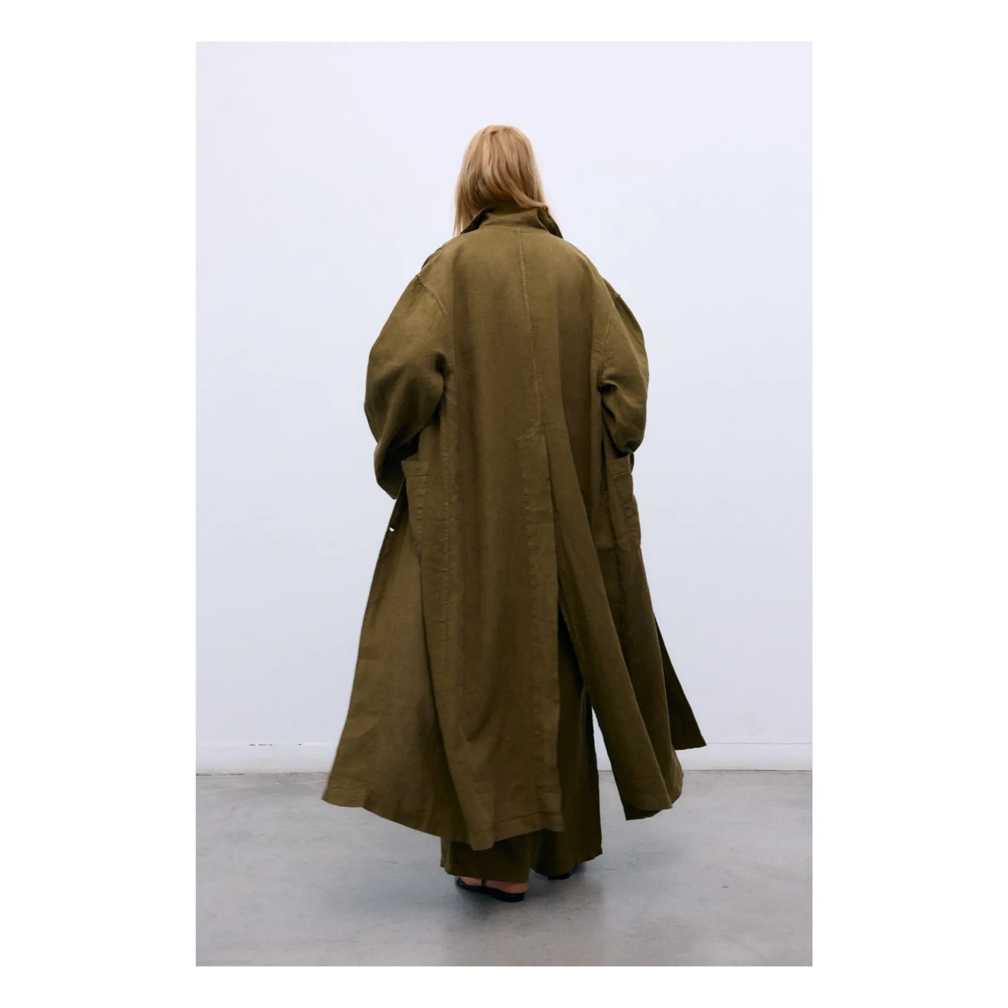 the new society - Melissa Cotton Pants | Olive
