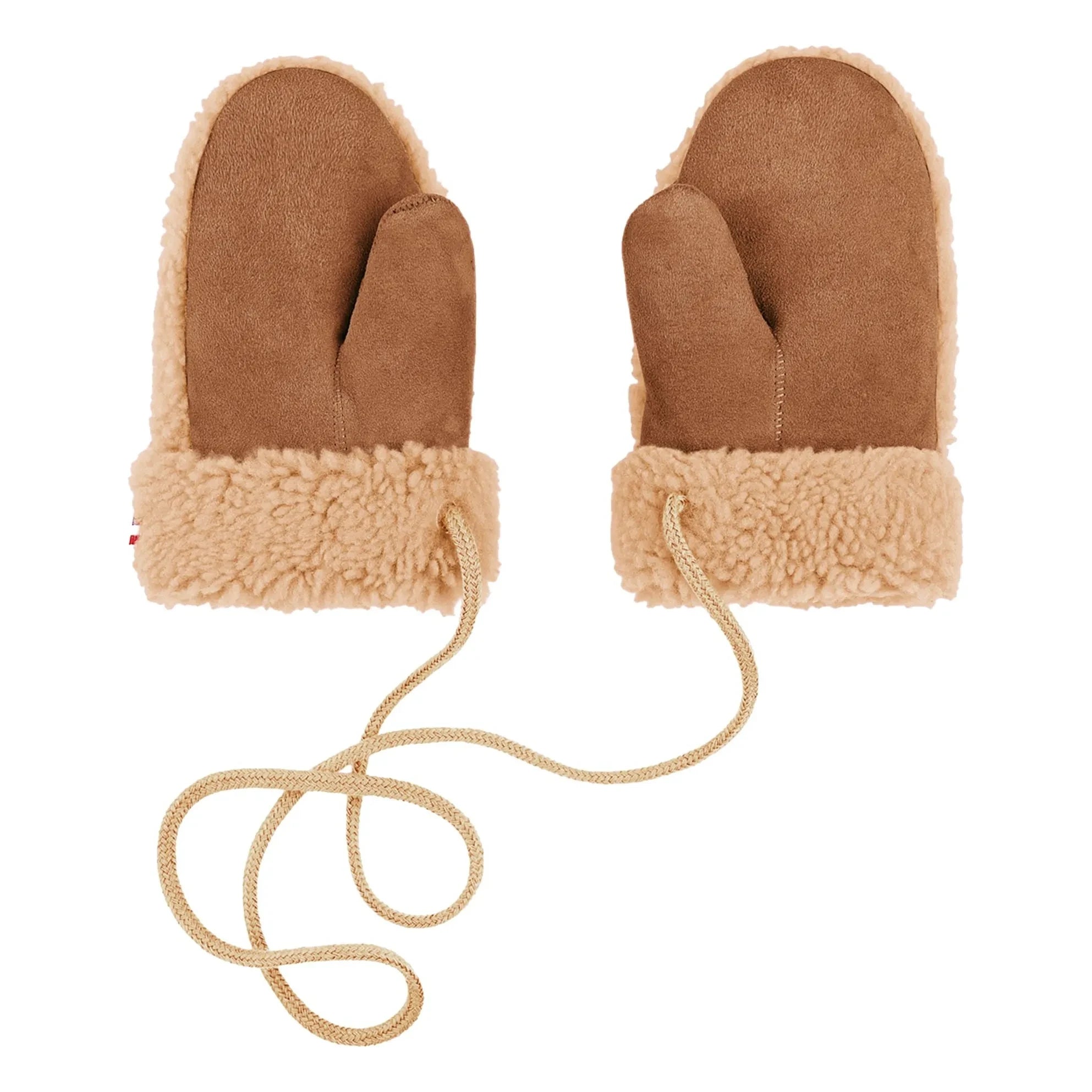 ILDA'S sheep - Teddy Wool Merino Gloves - Kids Collection | Beige
