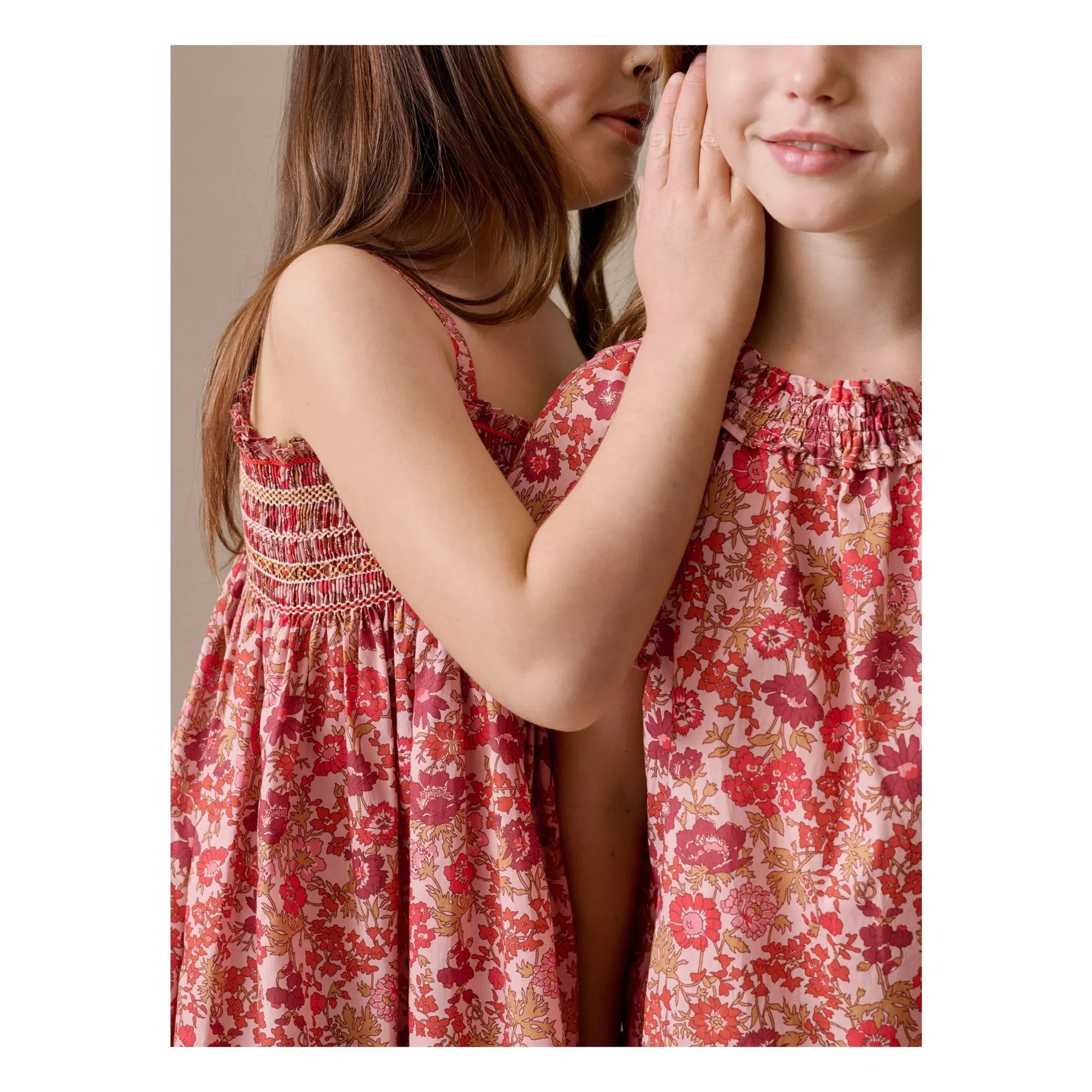 Bonpoint - Goldia Fleurie Organic Cotton Blouse | Dusty Pink