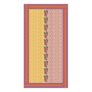 Lisa Corti - Dam Dam Tablecloth | Straw Yellow