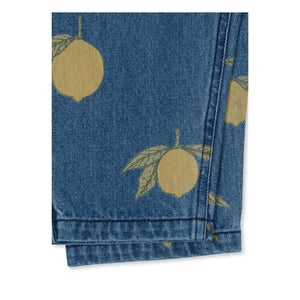 Konges Sløjd - Magot Organic Cotton Lemon Jeans | Blue