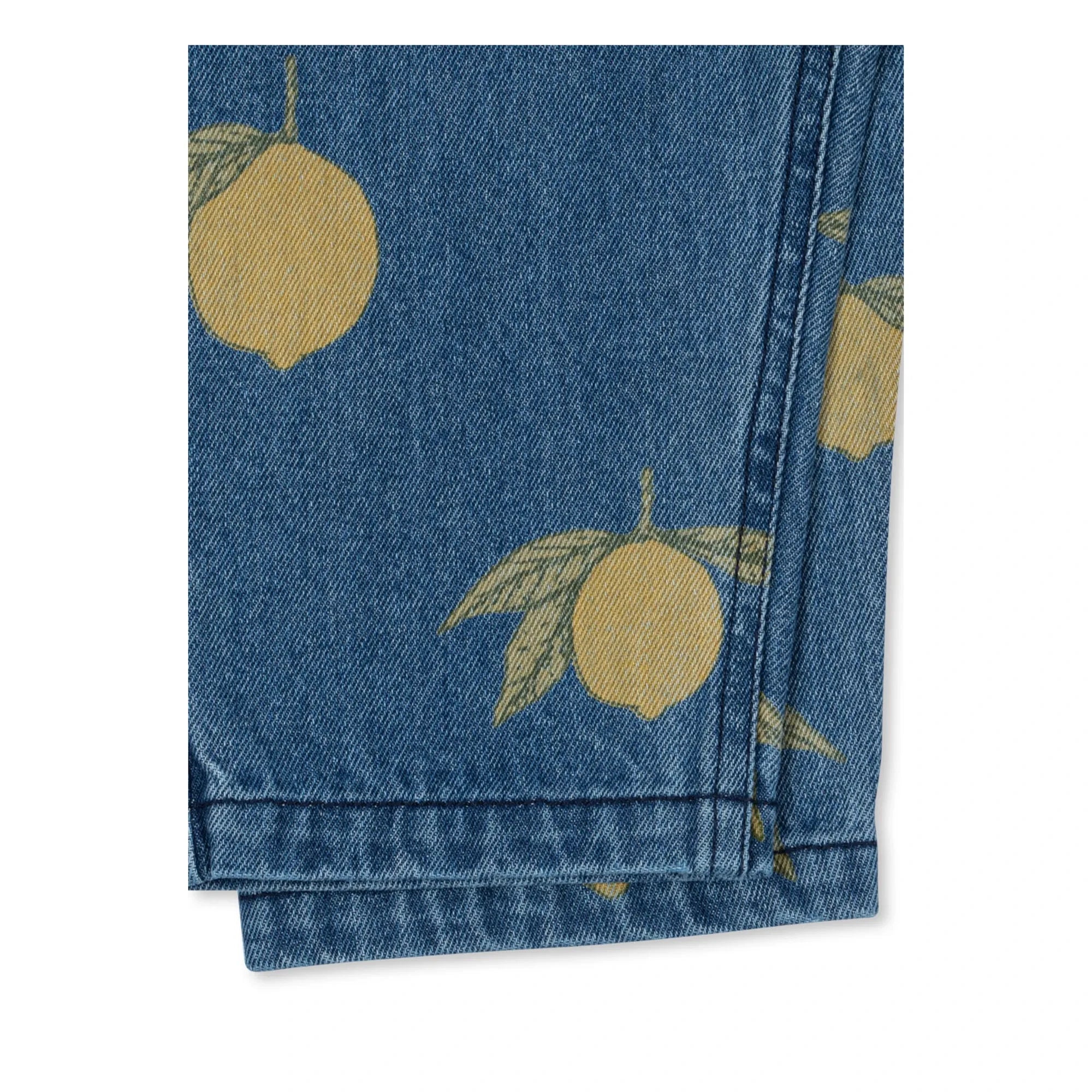 Konges Sløjd - Magot Organic Cotton Lemon Jeans | Blue