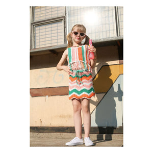 Kalinka - Etna Crochet Fringed Top | Green