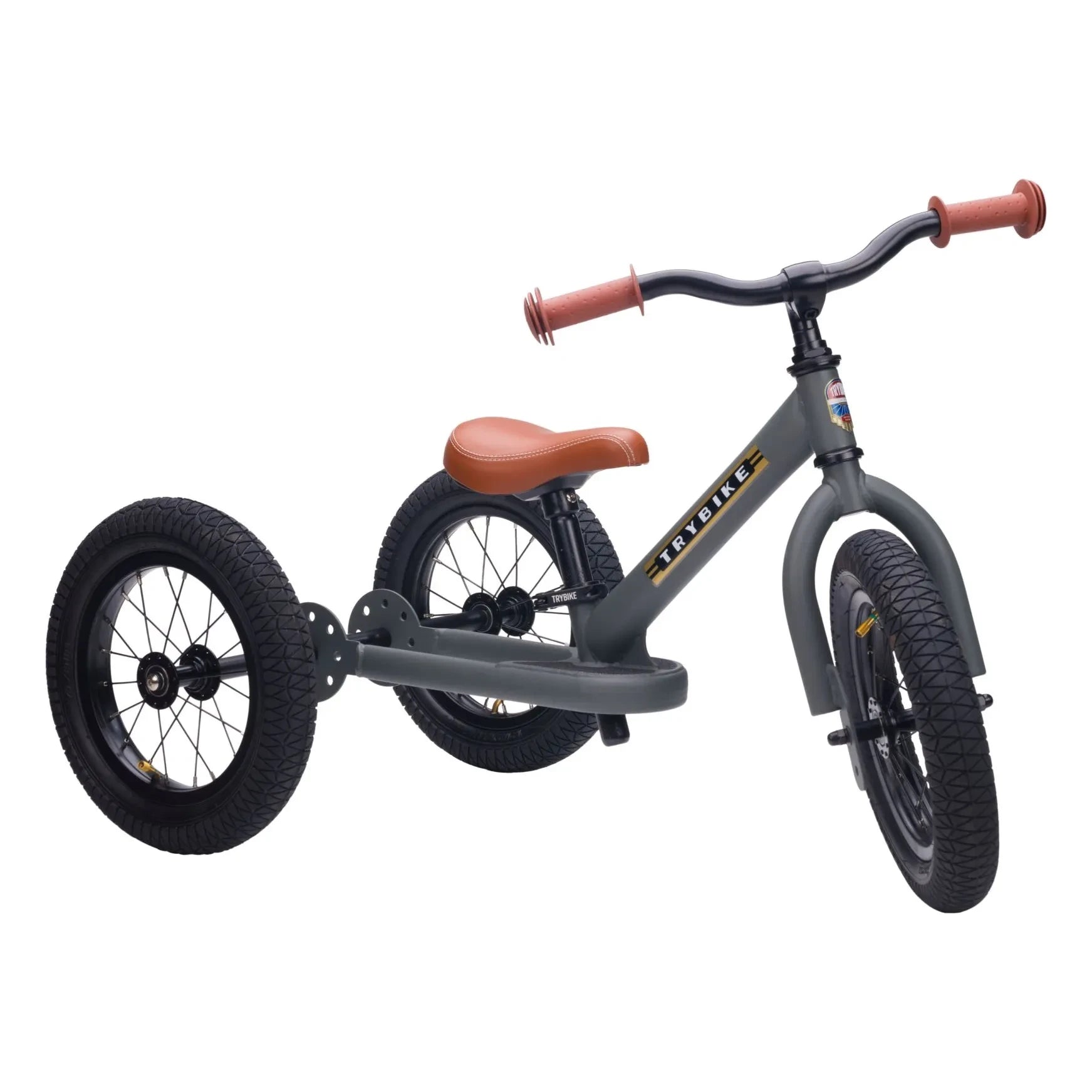 Trybike - Balance Bike - Tricycle | Charcoal Gray