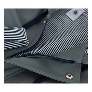 Petit Bateau - Iconic Waxed Recycled Linen | Gray-Green
