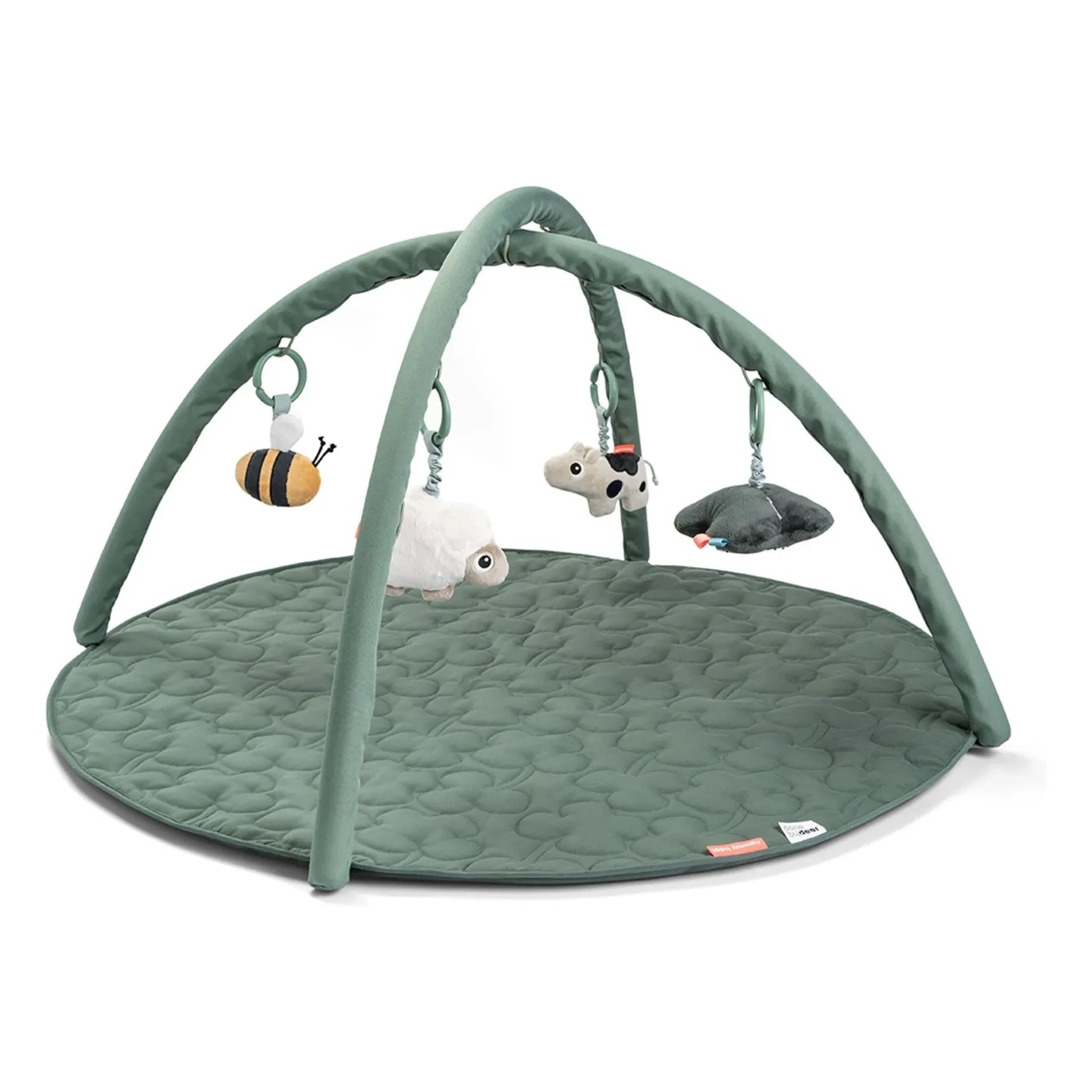 Done by deer - Tiny Farm Play Mat | Green