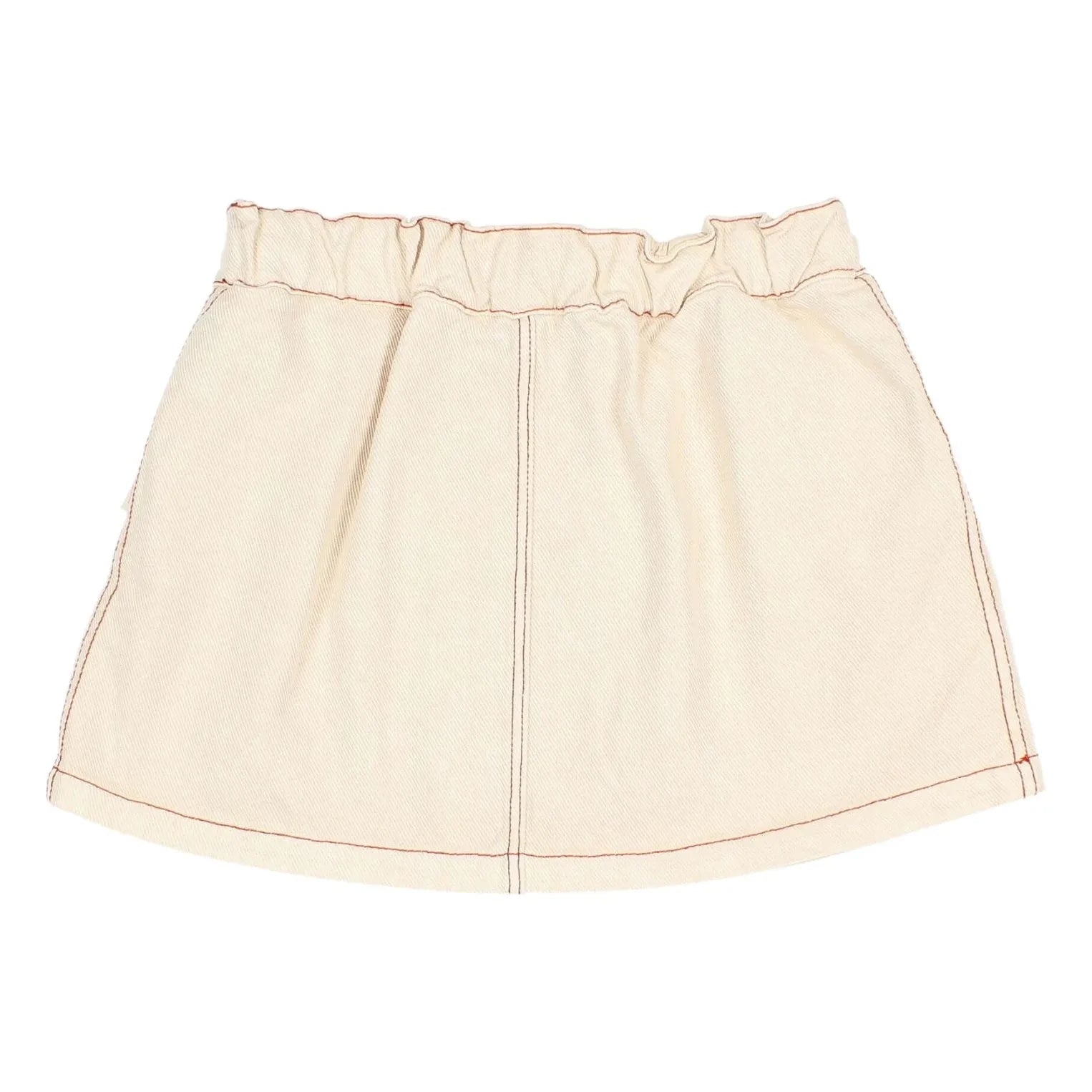 Búho - Linen Lyocell Skirt | Off White