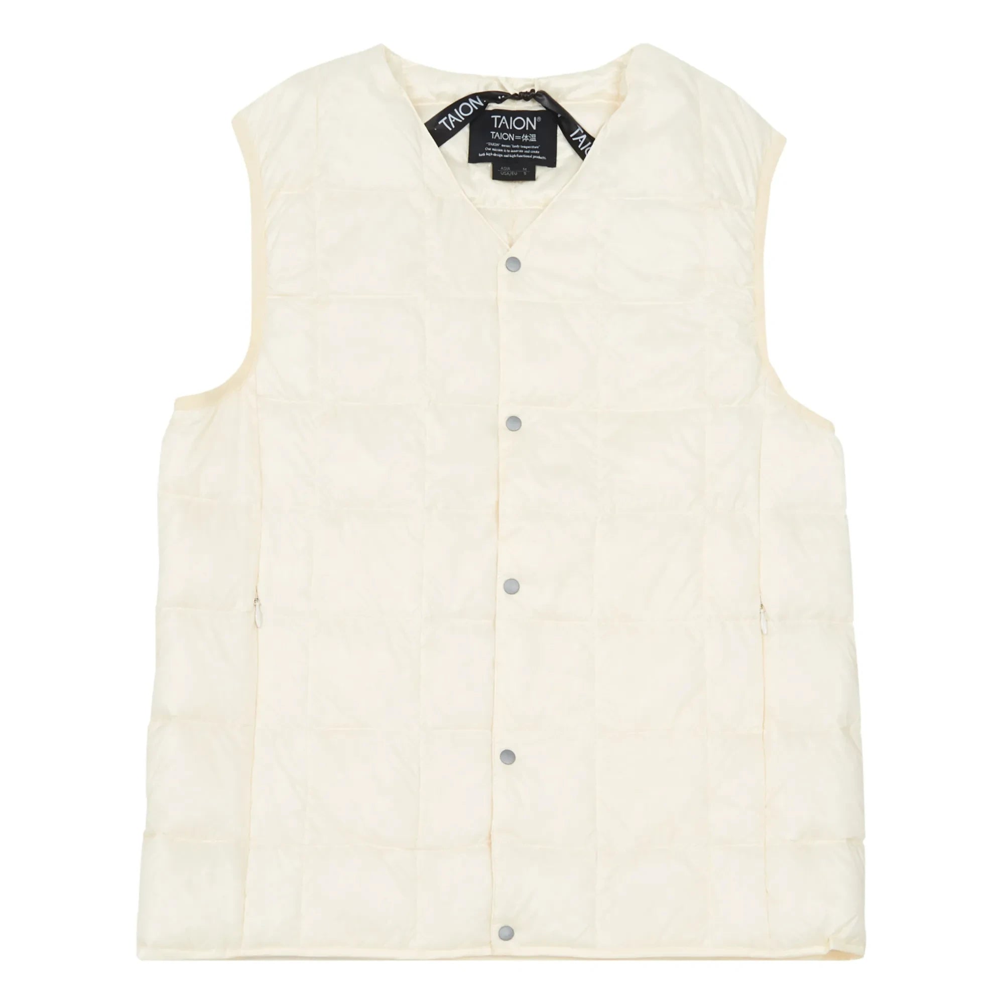 Taion - Puffer Vest - Adult Collection | White