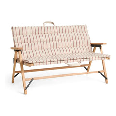 Hay - Outdoor market foldable bench cushion, Jasper Morrison | Beige