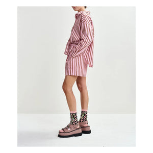 Essentiel Antwerp - Jeeuw Striped Shorts | Pink