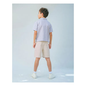 Gingersnaps - Embroidered Cosmo Bermuda Shorts | Ivory