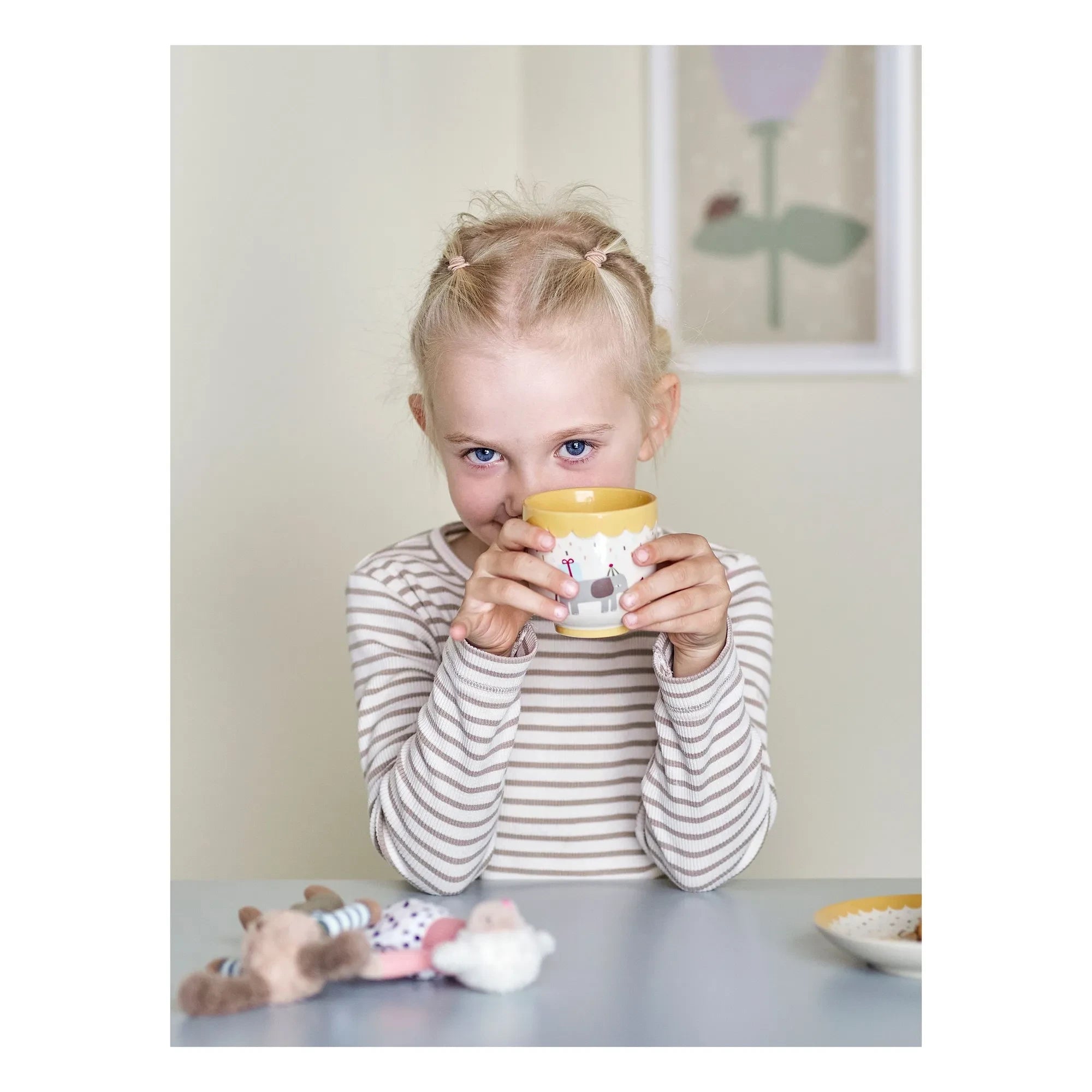 Bloomingville Mini - Celebrate Glass Cup | Yellow