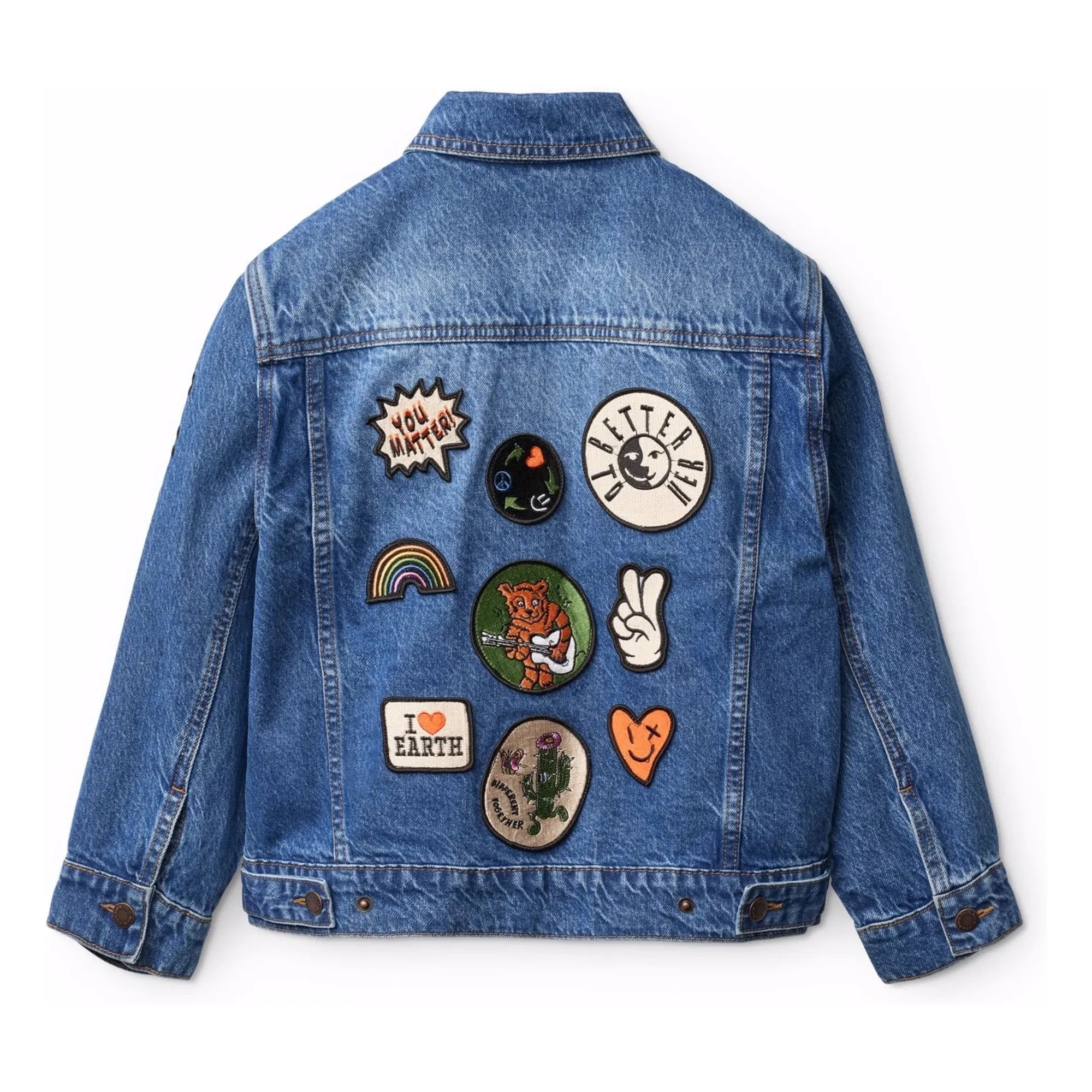 Molo - Honoré Soleil Denim Ceket | Mavi