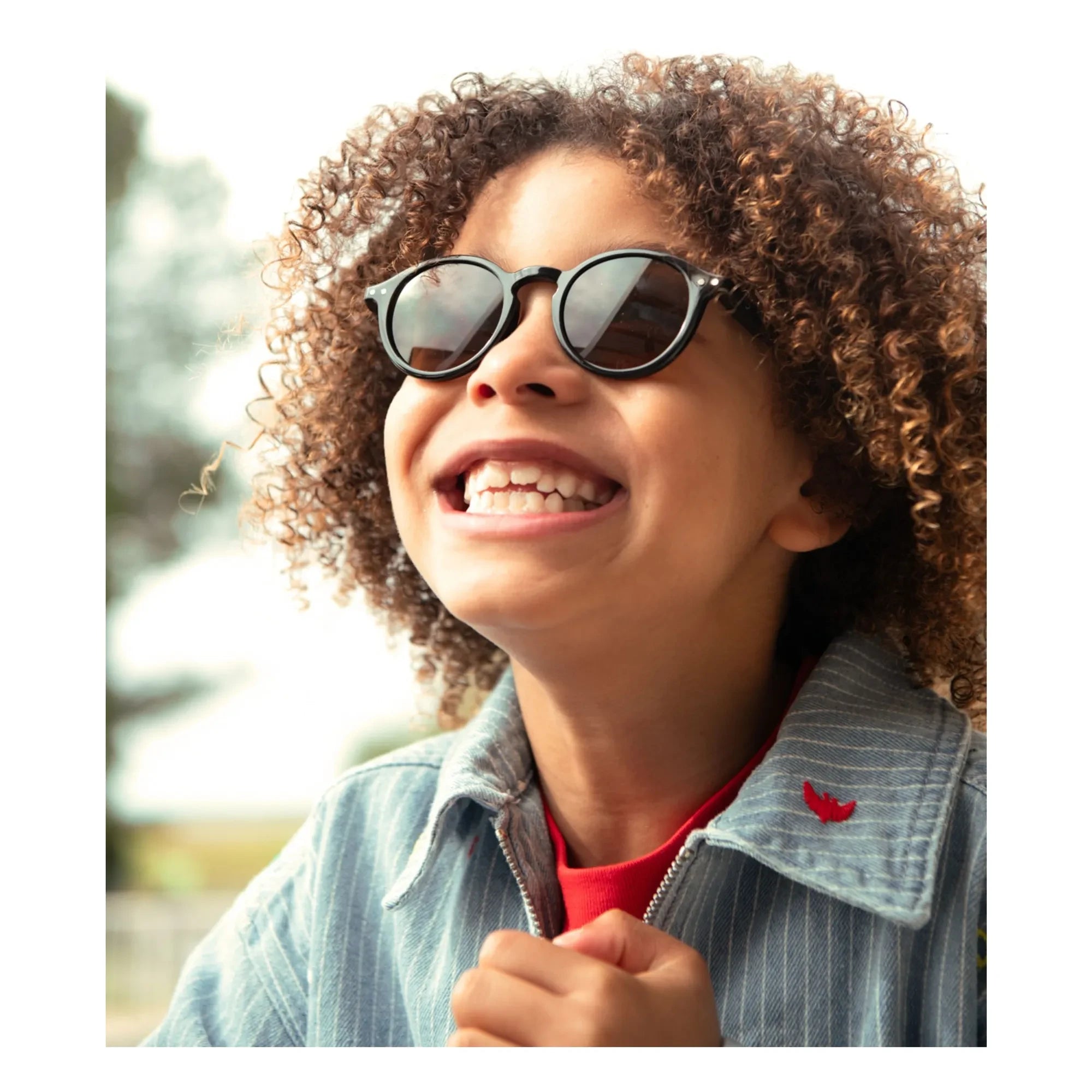IZIPIZI - Sunglasses #D Junior | Bright Black