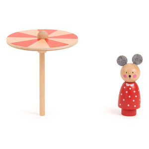 Moulin Roty - For Big Family - Ice Cream Parlor's Three-Wheeled Trolley
