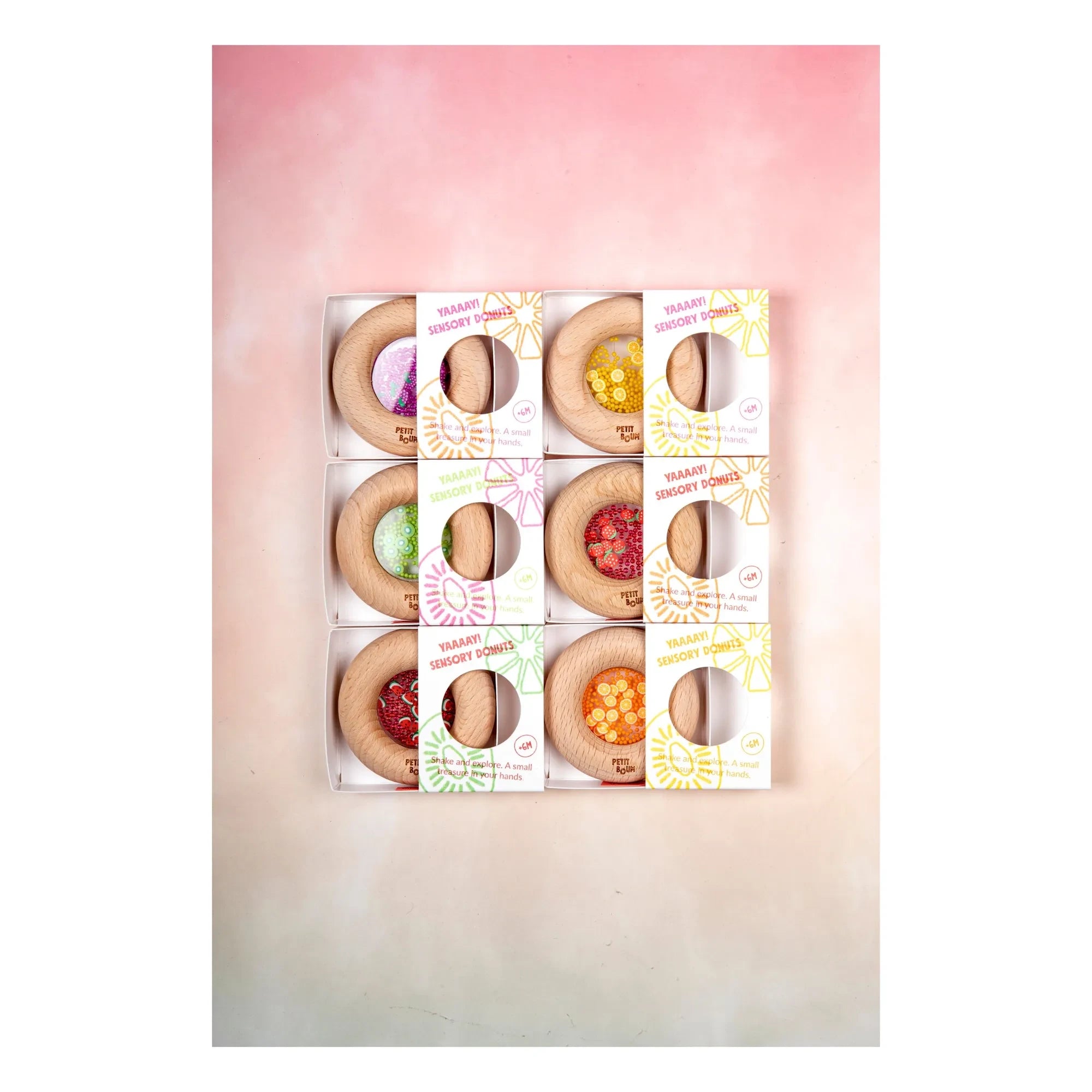 Petit Boum - Sensory Donut Watermelons