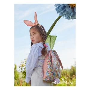 Meri Meri - Liberty Print Bunny Backpack | Pink