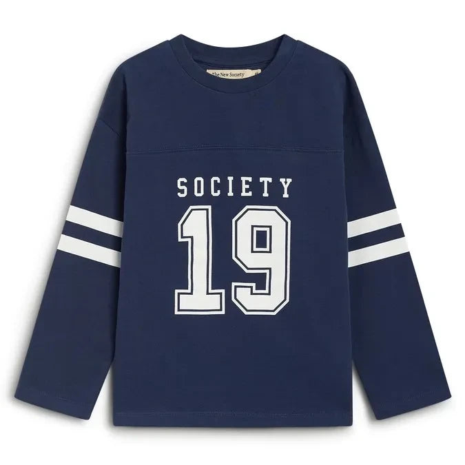 The New Society - Gale T-shirt | Navy Blue
