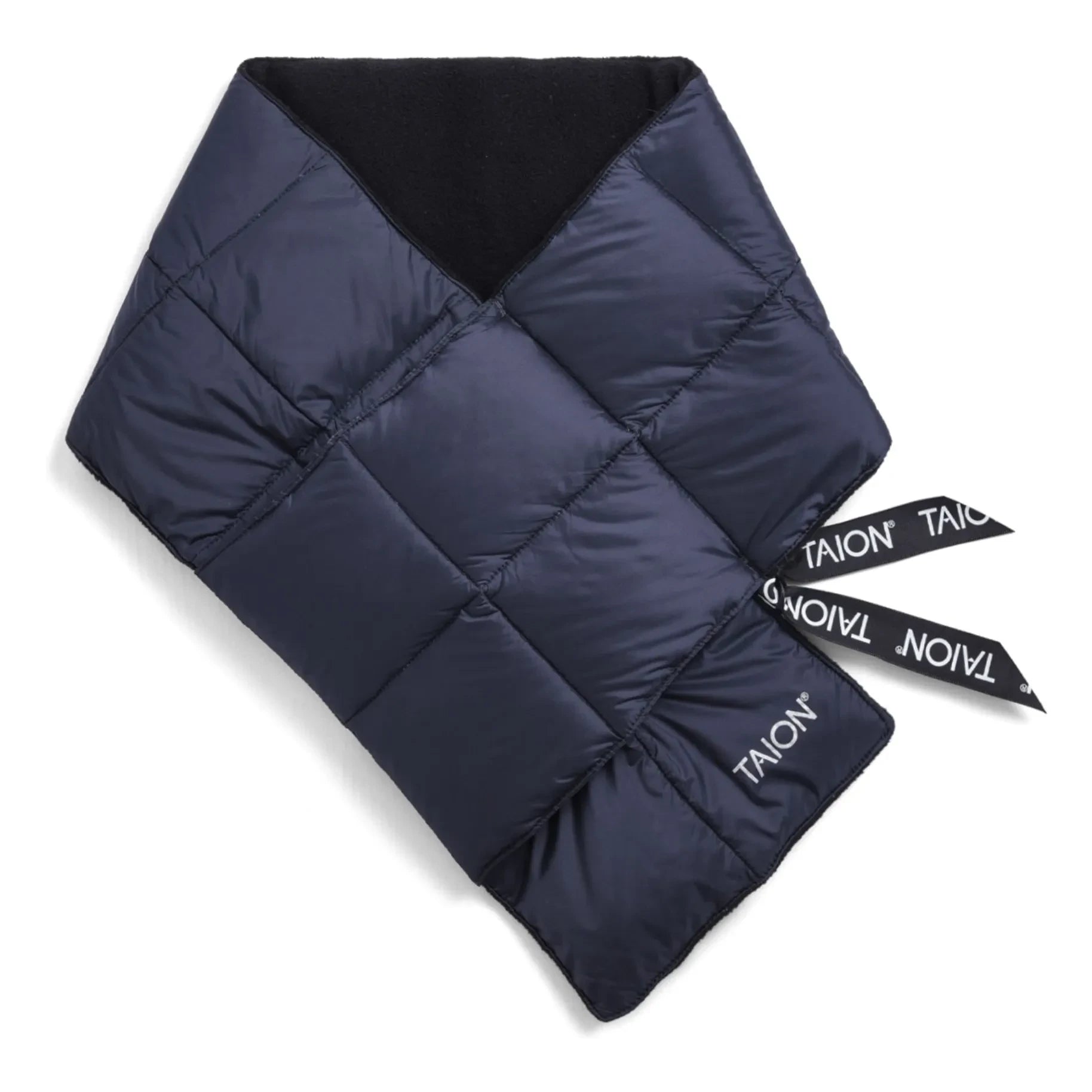Taion - Unisex Quilted Scarf | Navy Blue