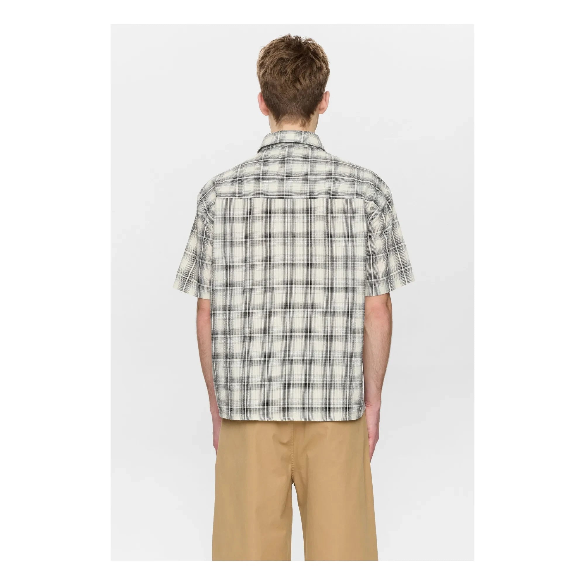 Anerkjendt - Akotto Checkered Shirt | Gray