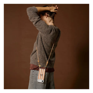 LaCoqueFrançaise - Nolan Solid Color Lanyard | Camel